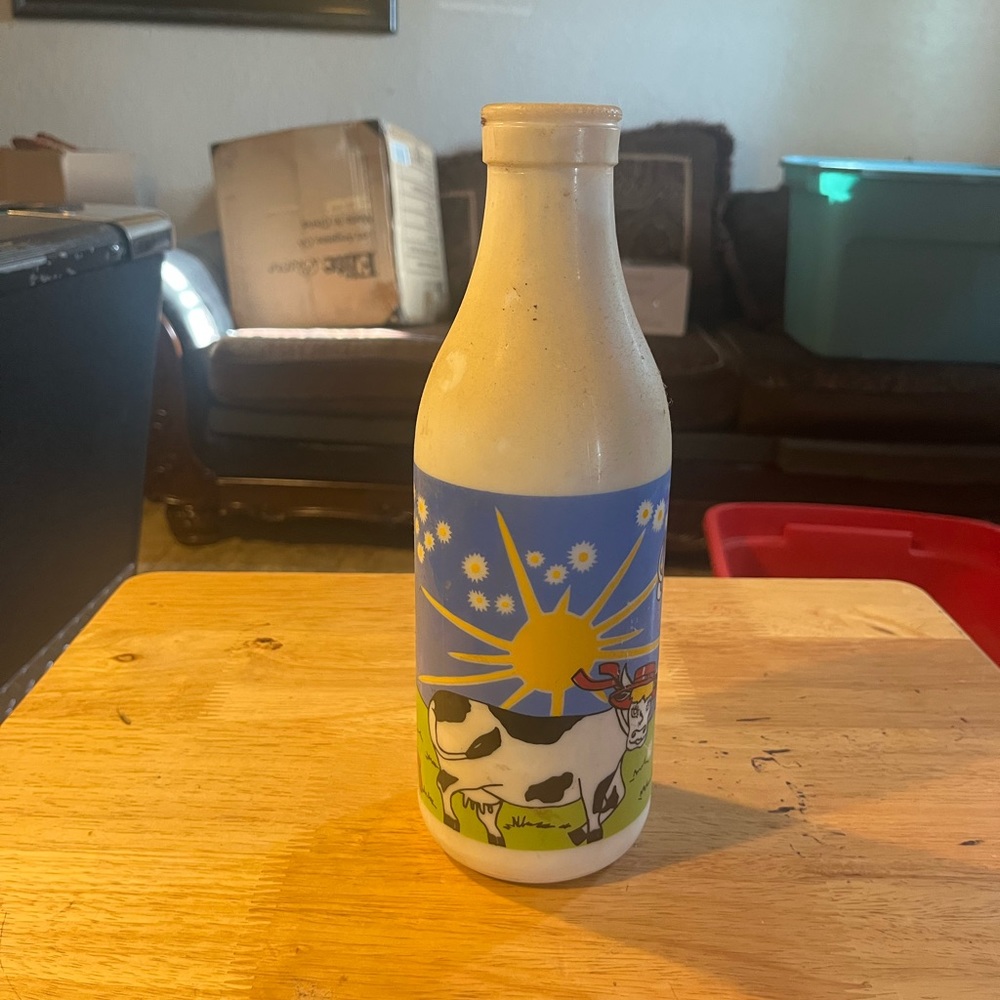 White porcelain milk container made by Carlton